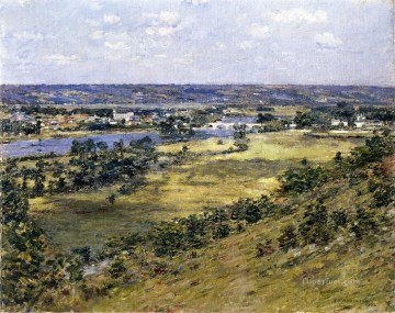  theodore art painting - Valley of the Seine impressionism landscape Theodore Robinson river
